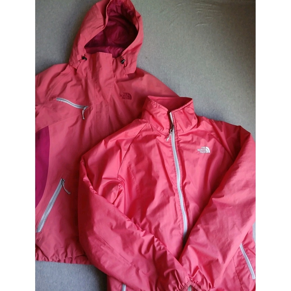 North Face Jacket Womens Medium Hyvent 3 In 1 Triclimate Zip Pockets Outdoor Ski